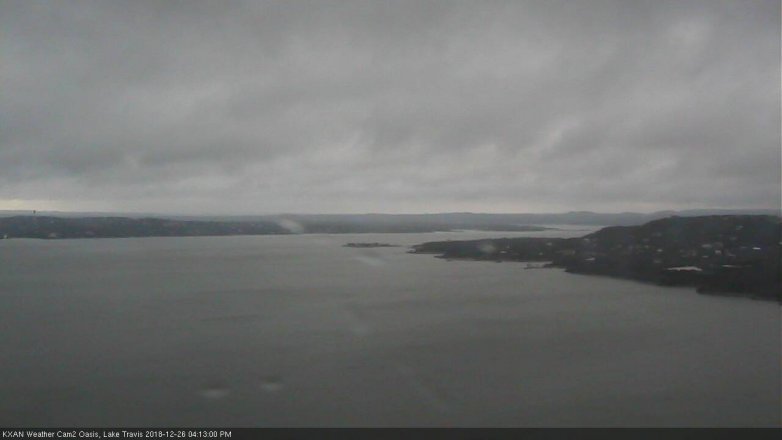 Lake Travis webcam, December 26, 2018 3:15 PM CT