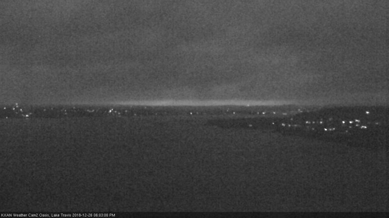 Lake Travis webcam, December 26, 2018 5:05 PM CT