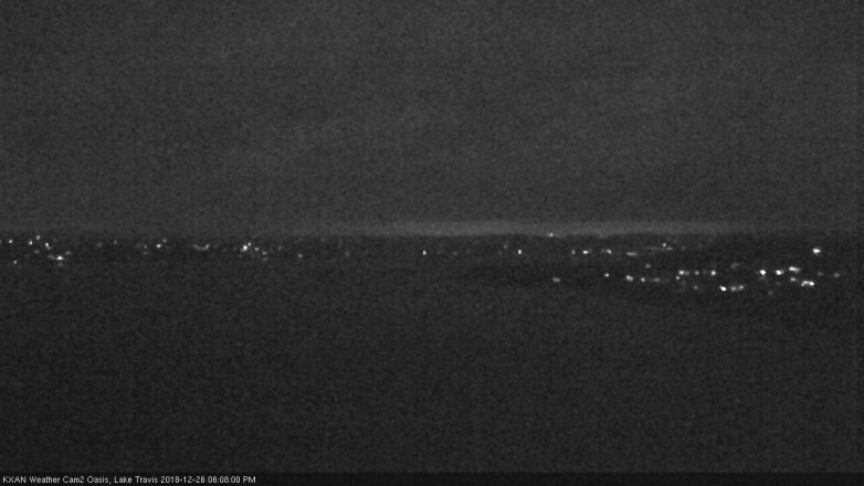 Lake Travis webcam, December 26, 2018 5:10 PM CT