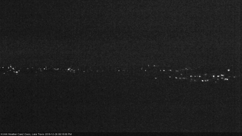 Lake Travis webcam, December 26, 2018 5:20 PM CT