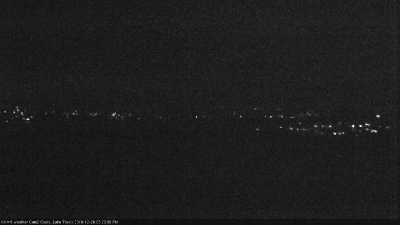 Lake Travis webcam, December 26, 2018 5:25 PM CT