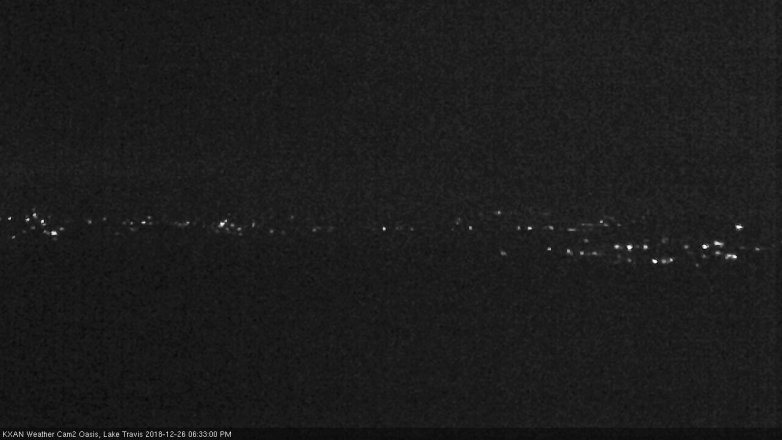 Lake Travis webcam, December 26, 2018 5:35 PM CT