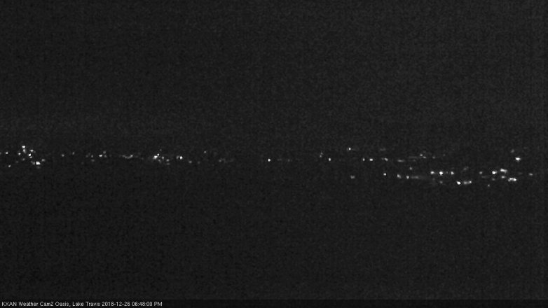 Lake Travis webcam, December 26, 2018 5:50 PM CT