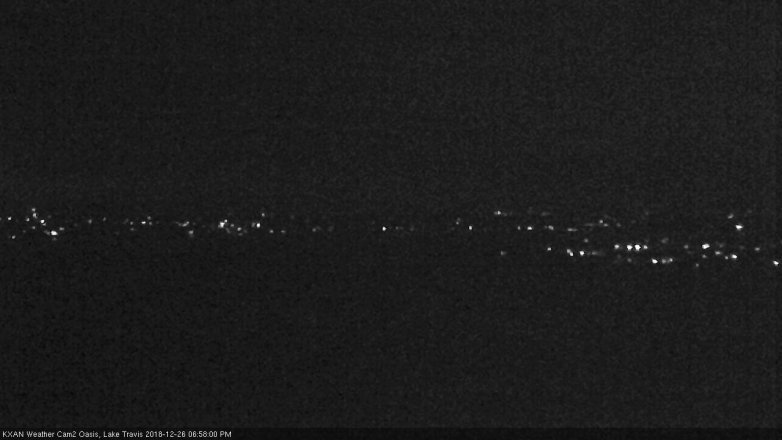 Lake Travis webcam, December 26, 2018 6:00 PM CT