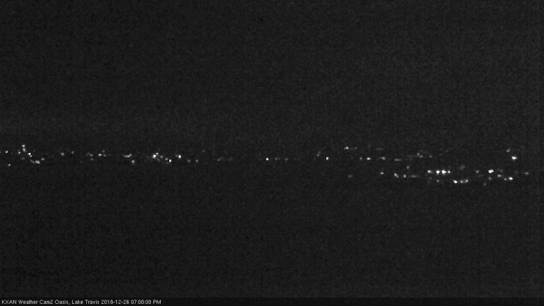 Lake Travis webcam, December 26, 2018 6:10 PM CT