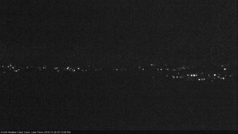 Lake Travis webcam, December 26, 2018 6:15 PM CT