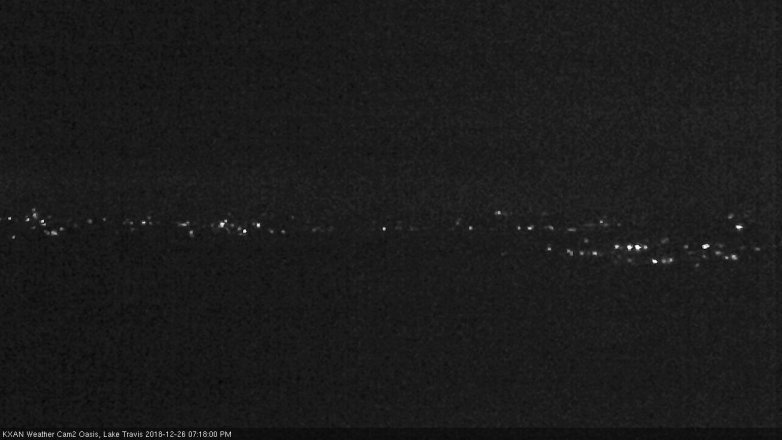 Lake Travis webcam, December 26, 2018 6:20 PM CT