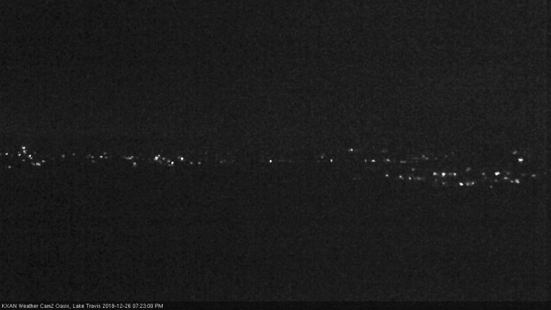 Lake Travis webcam, December 26, 2018 6:25 PM CT