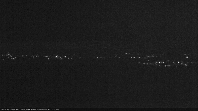 Lake Travis webcam, December 26, 2018 6:35 PM CT