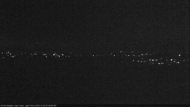 Lake Travis webcam, December 26, 2018 6:40 PM CT