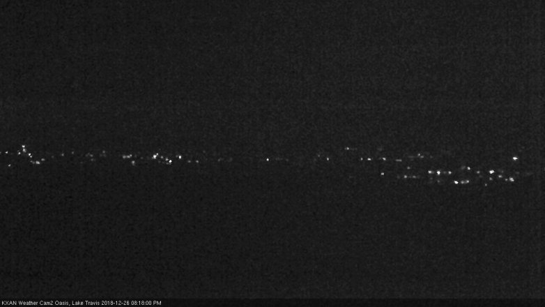 Lake Travis webcam, December 26, 2018 7:20 PM CT