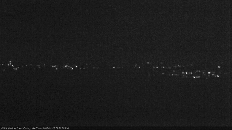 Lake Travis webcam, December 26, 2018 7:25 PM CT