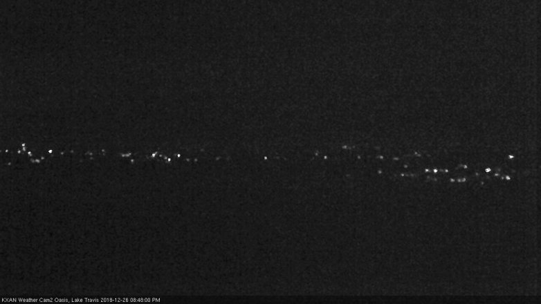 Lake Travis webcam, December 26, 2018 7:50 PM CT