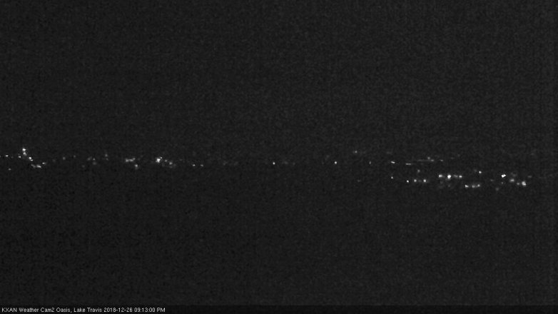 Lake Travis webcam, December 26, 2018 8:15 PM CT