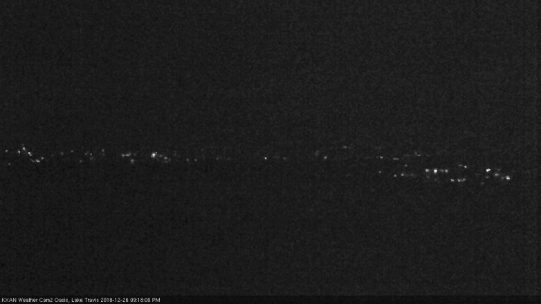 Lake Travis webcam, December 26, 2018 8:20 PM CT