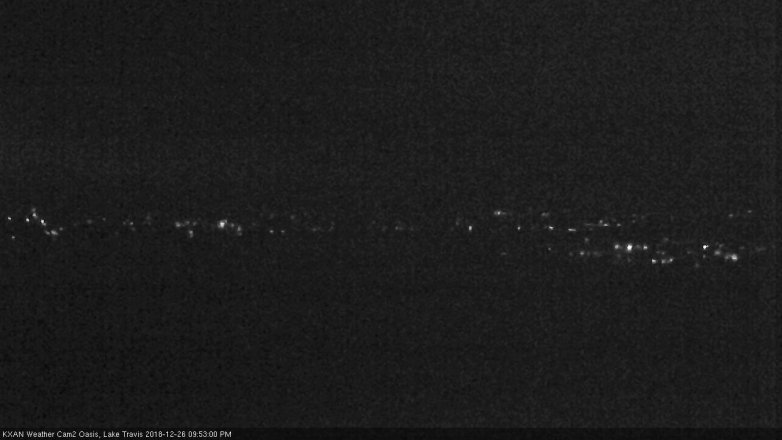 Lake Travis webcam, December 26, 2018 8:55 PM CT