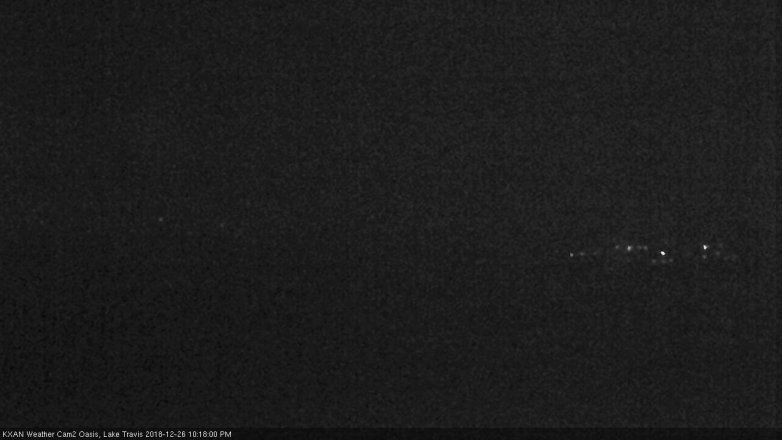 Lake Travis webcam, December 26, 2018 9:20 PM CT
