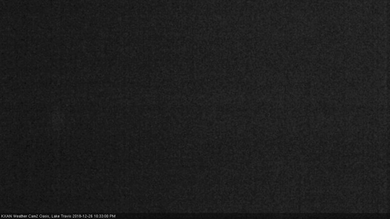 Lake Travis webcam, December 26, 2018 9:35 PM CT
