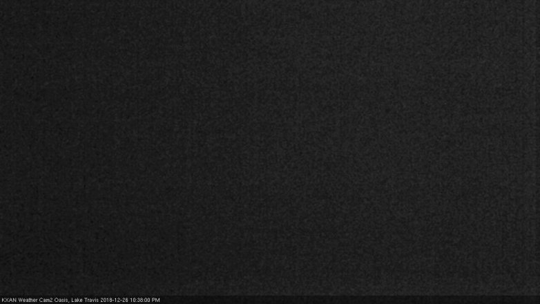 Lake Travis webcam, December 26, 2018 9:40 PM CT