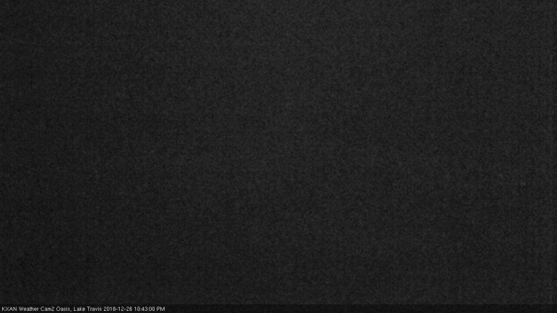 Lake Travis webcam, December 26, 2018 9:45 PM CT
