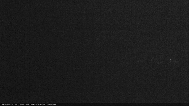 Lake Travis webcam, December 26, 2018 9:50 PM CT
