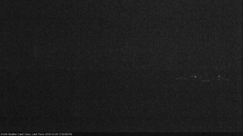 Lake Travis webcam, December 26, 2018 10:05 PM CT