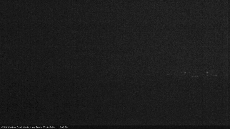 Lake Travis webcam, December 26, 2018 10:15 PM CT