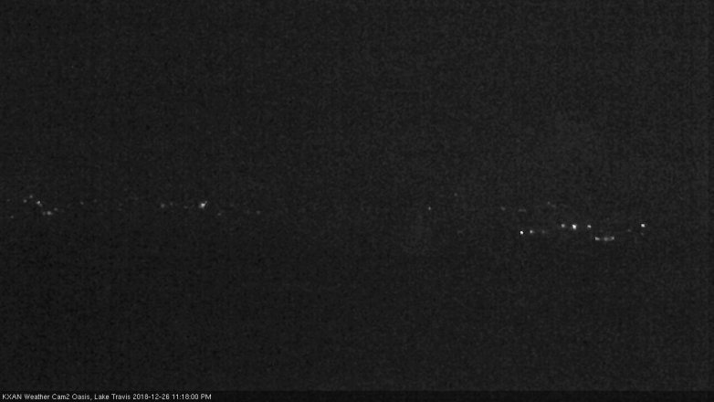 Lake Travis webcam, December 26, 2018 10:20 PM CT