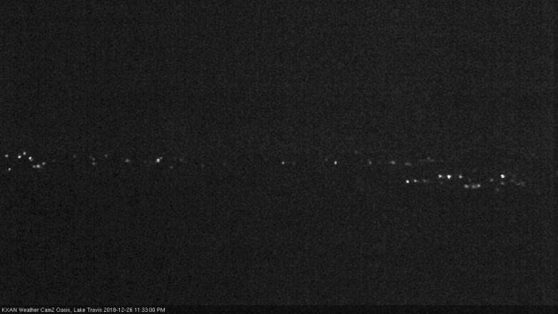 Lake Travis webcam, December 26, 2018 10:35 PM CT