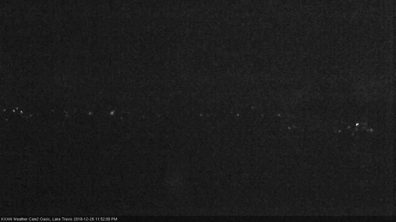 Lake Travis webcam, December 26, 2018 10:55 PM CT