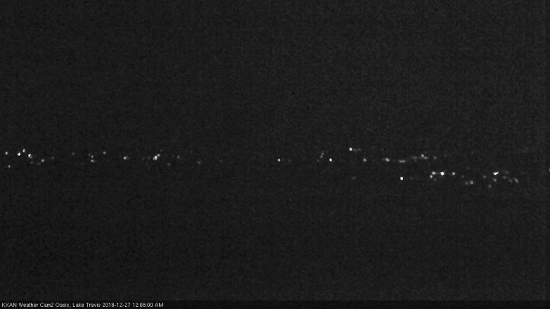 Lake Travis webcam, December 26, 2018 11:10 PM CT