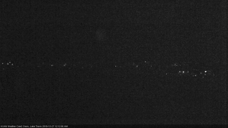 Lake Travis webcam, December 26, 2018 11:15 PM CT