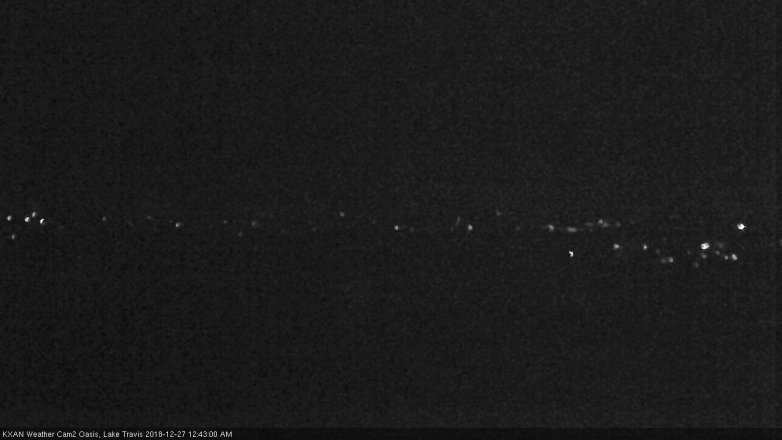 Lake Travis webcam, December 26, 2018 11:45 PM CT