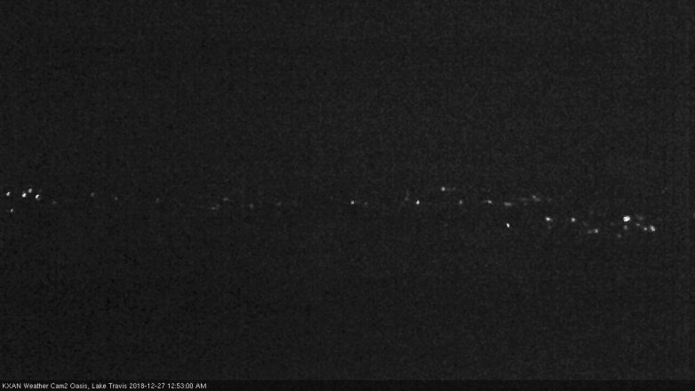 Lake Travis webcam, December 26, 2018 11:55 PM CT