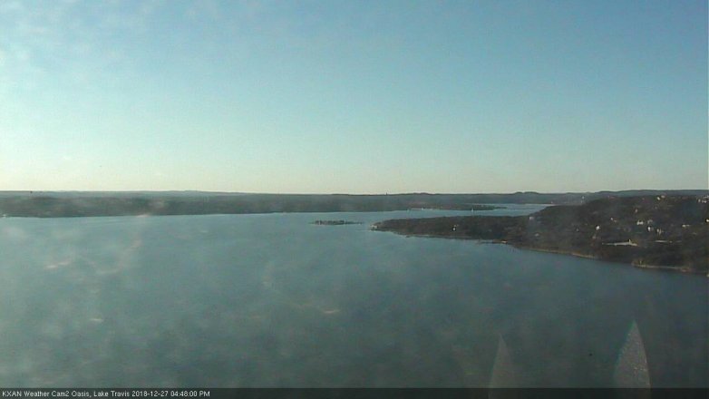 Lake Travis webcam, December 27, 2018 3:50 PM CT