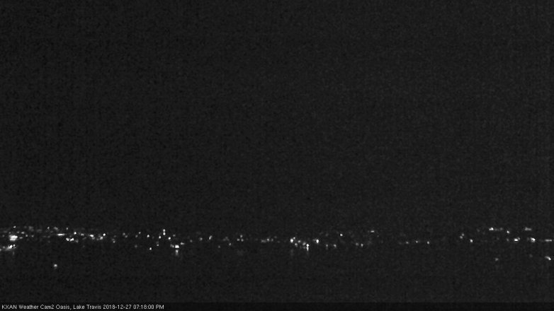 Lake Travis webcam, December 27, 2018 6:20 PM CT