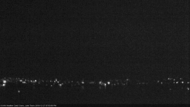 Lake Travis webcam, December 27, 2018 6:55 PM CT