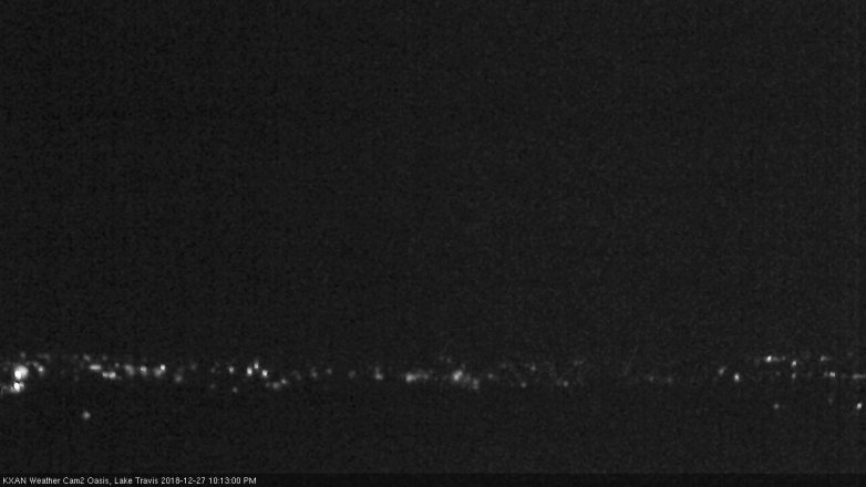 Lake Travis webcam, December 27, 2018 9:15 PM CT