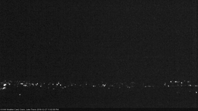 Lake Travis webcam, December 27, 2018 10:05 PM CT