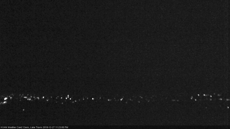 Lake Travis webcam, December 27, 2018 10:25 PM CT
