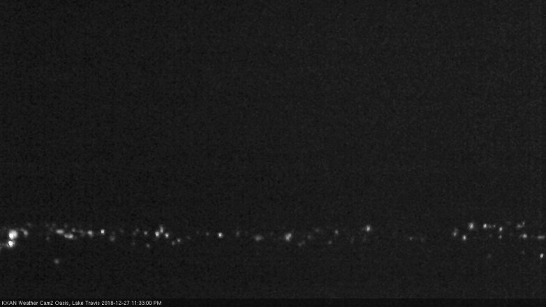 Lake Travis webcam, December 27, 2018 10:35 PM CT