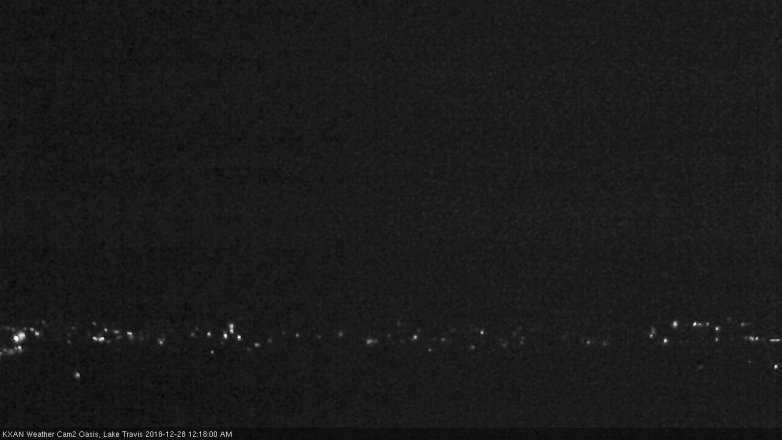 Lake Travis webcam, December 27, 2018 11:20 PM CT