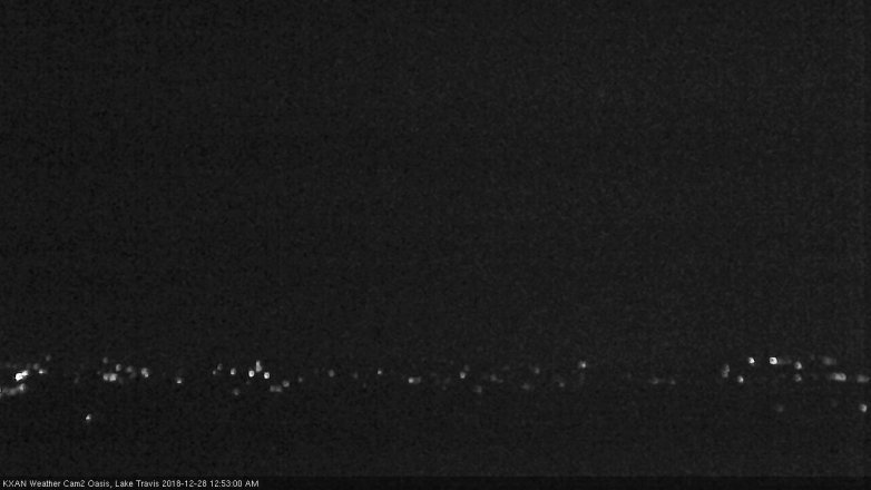 Lake Travis webcam, December 27, 2018 11:55 PM CT