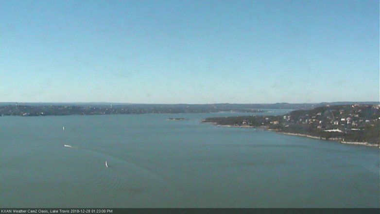 Lake Travis webcam, December 28, 2018 12:25 PM CT