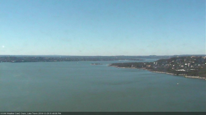 Lake Travis webcam, December 28, 2018 12:50 PM CT