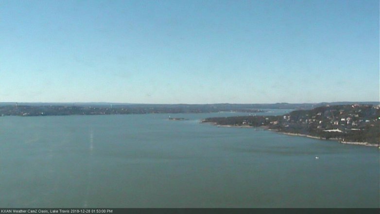 Lake Travis webcam, December 28, 2018 12:55 PM CT