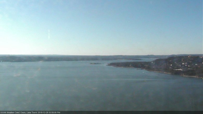 Lake Travis webcam, December 28, 2018 3:00 PM CT