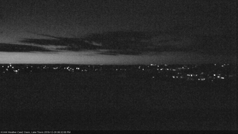 Lake Travis webcam, December 28, 2018 5:35 PM CT