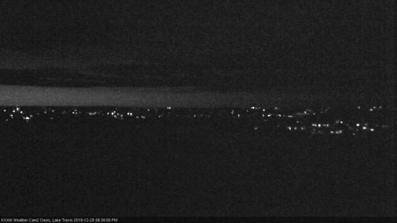 Lake Travis webcam, December 28, 2018 5:40 PM CT