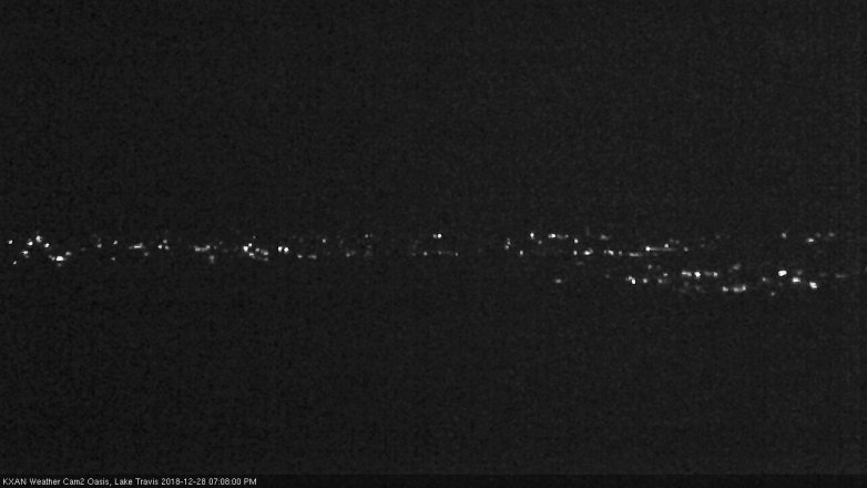 Lake Travis webcam, December 28, 2018 6:10 PM CT